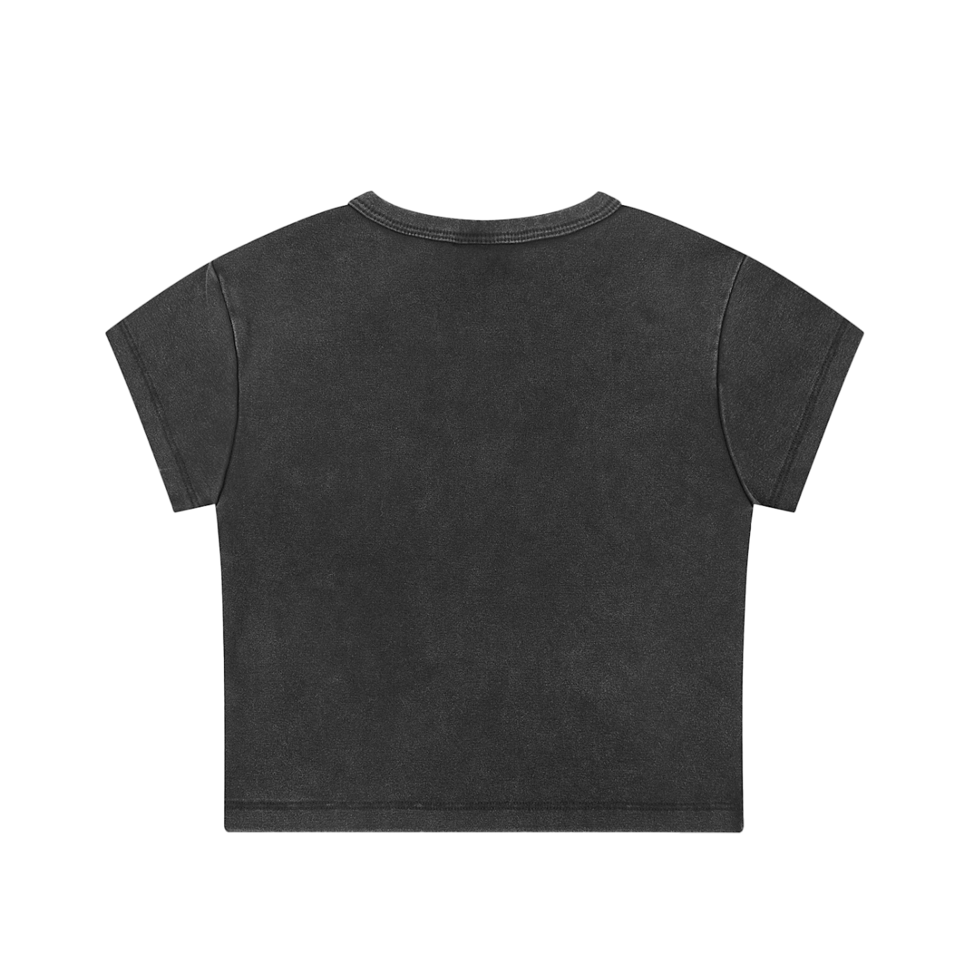 Orange Print Snow Washed Crop Top – Von Mitch (Women’s)