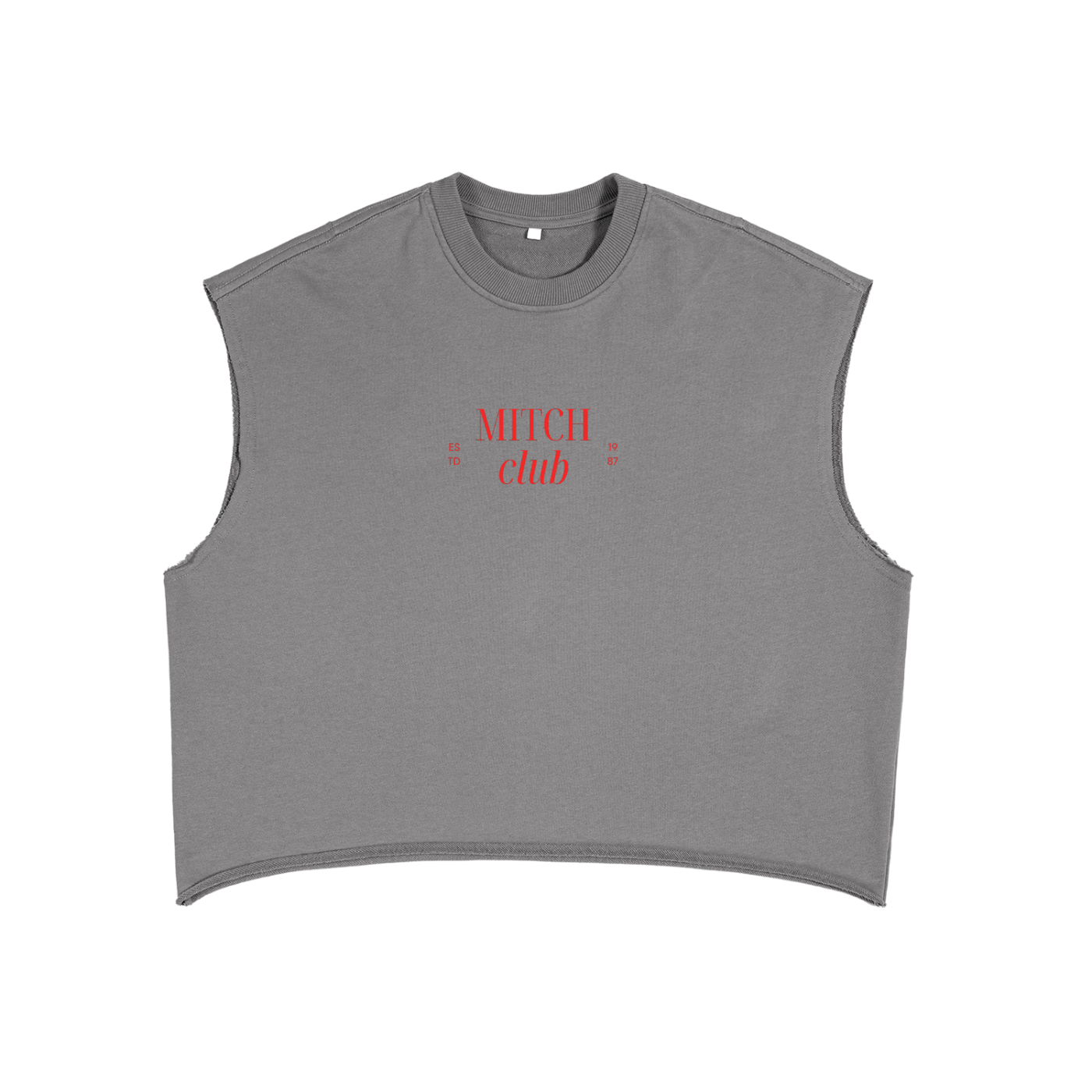 French Terry Boxy Tank Top – Von Mitch (Men’s)