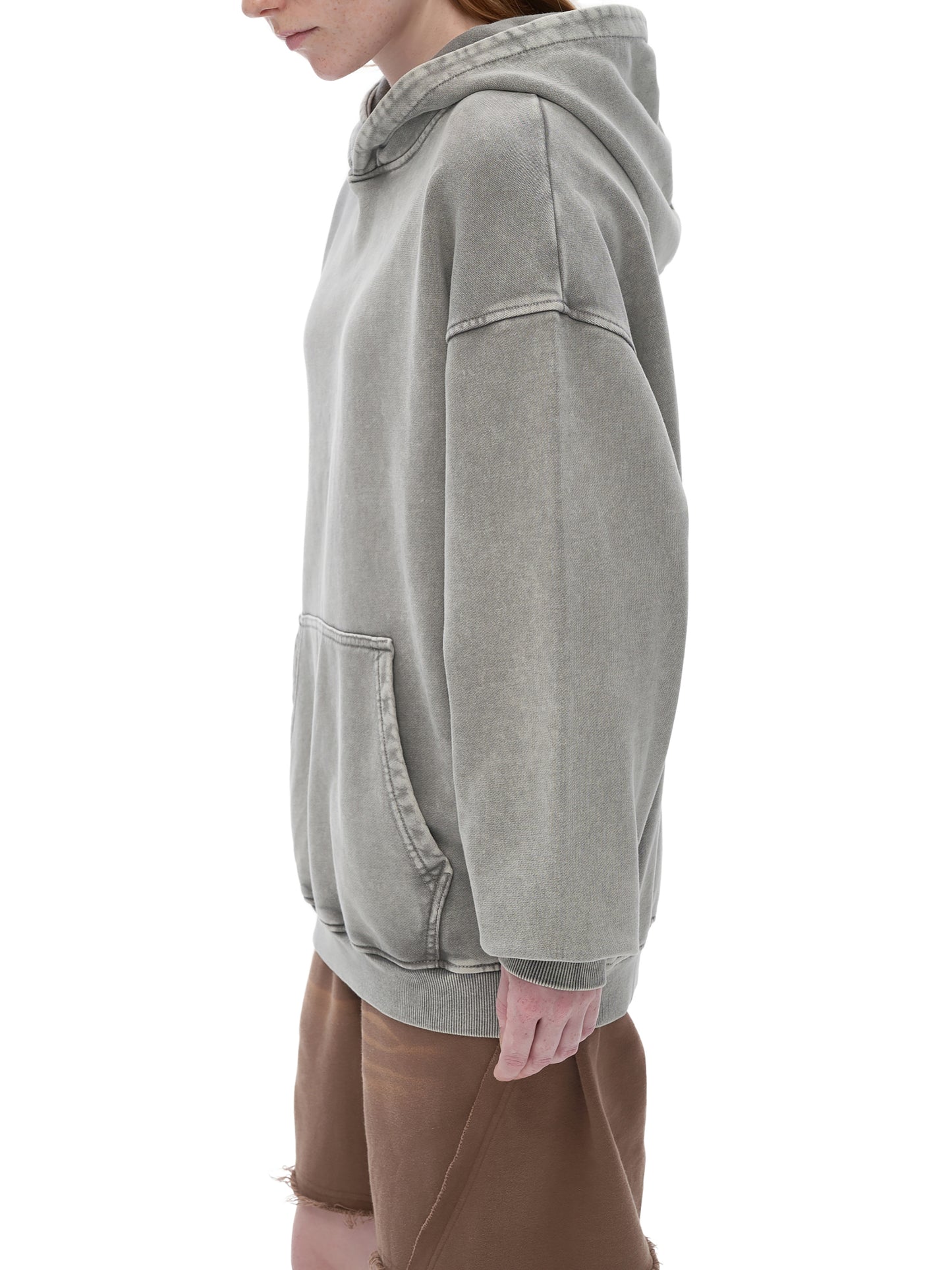 Washed Oversized Hooded Long Sleeve – Von Mitch (Unisex)