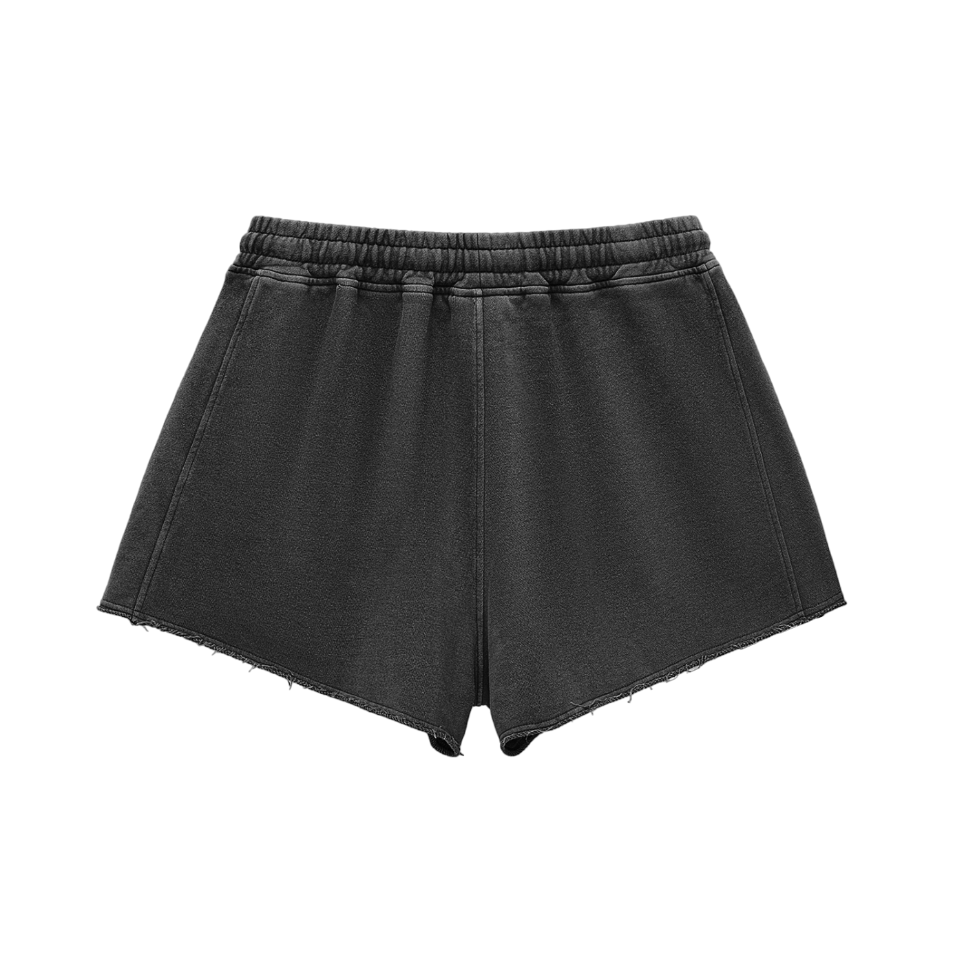 Snow Washed Raw Edge Drawstring Shorts - Von Mitch (Women's)