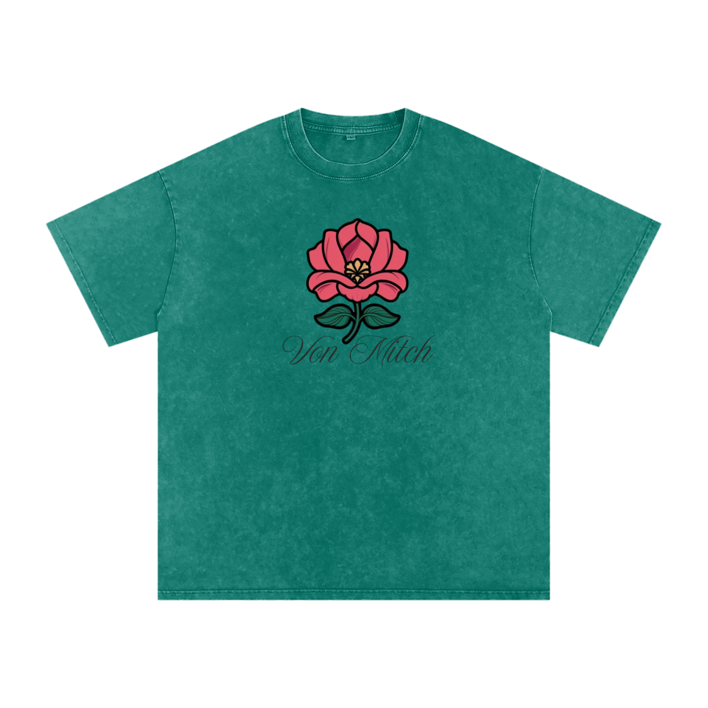 Future Rose Vintage Washed T-Shirt – Von Mitch (Unisex)