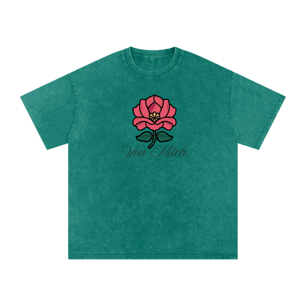 Future Rose Vintage Washed T-Shirt – Von Mitch (Unisex)