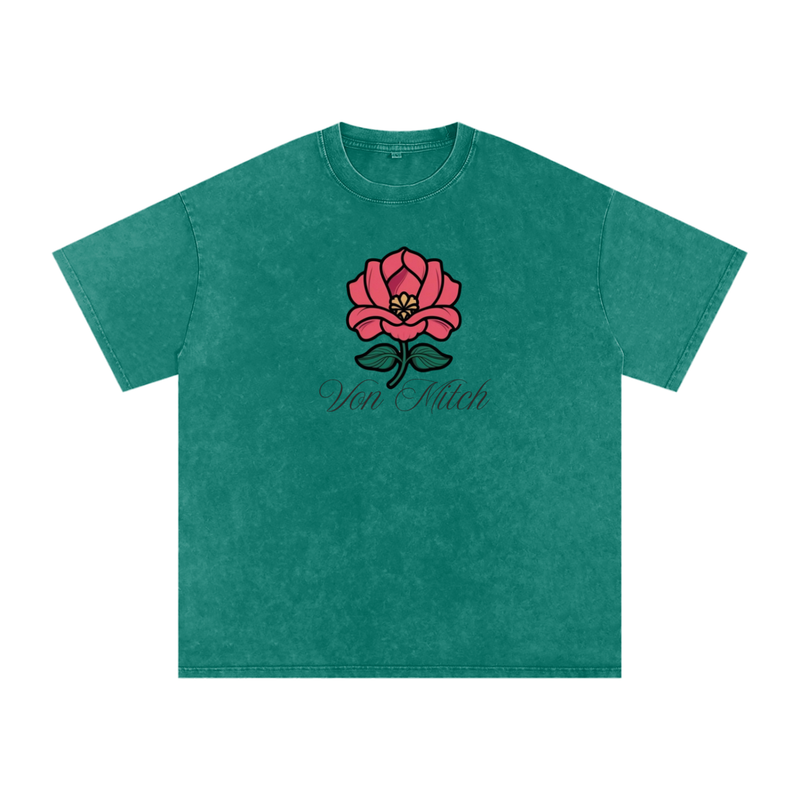 Future Rose Vintage Washed T-Shirt – Von Mitch (Unisex)
