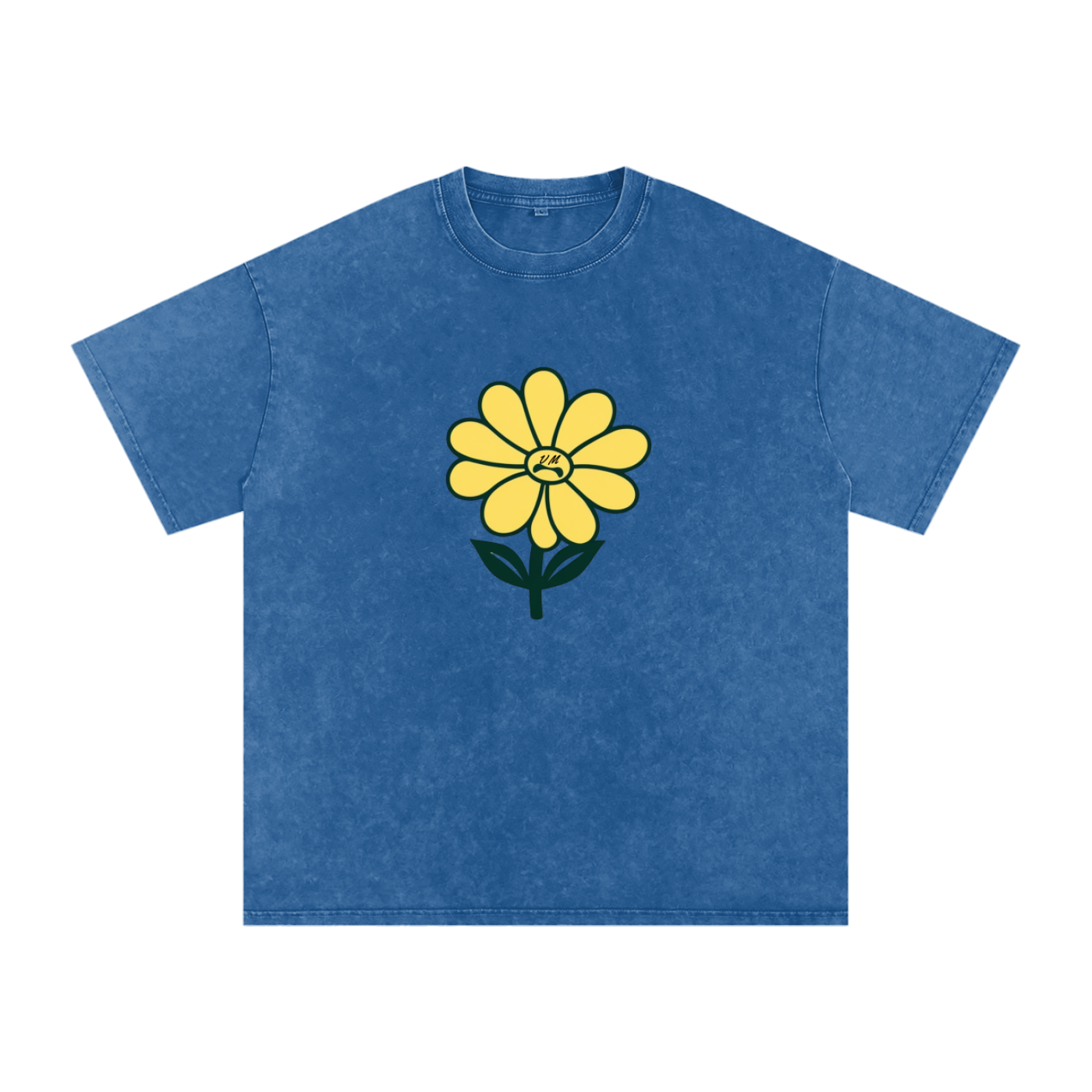 Daisy Vintage Washed Hand-Frayed T-Shirt – Von Mitch (Unisex)