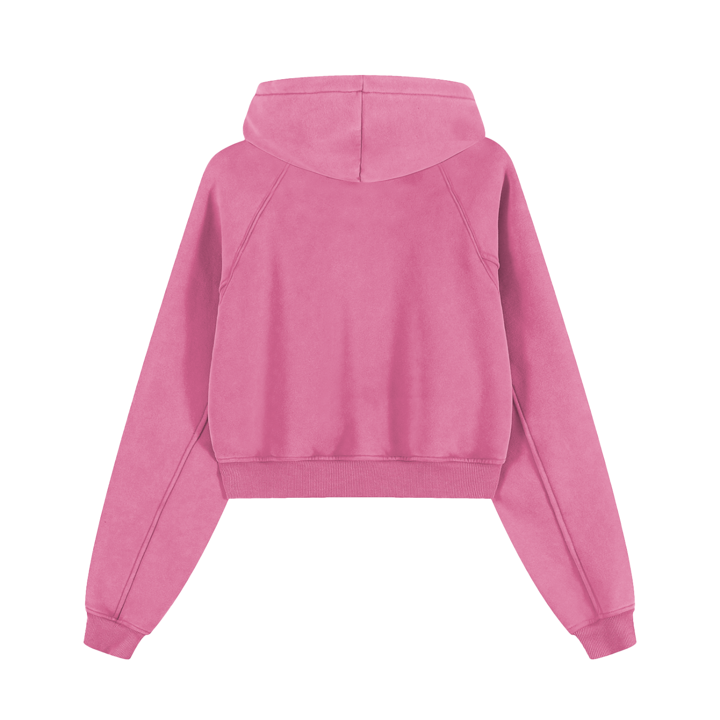 Pink Snow Washed Cropped Hoodie – Von Mitch (Women’s)