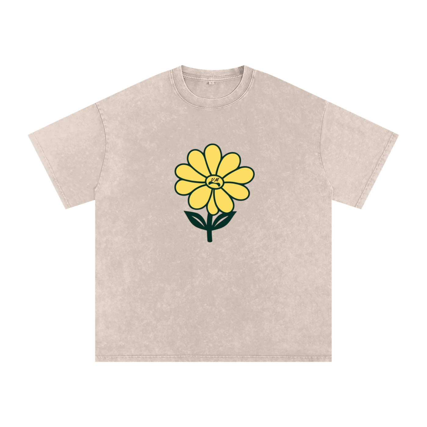 Daisy Vintage Washed Hand-Frayed T-Shirt – Von Mitch (Unisex)
