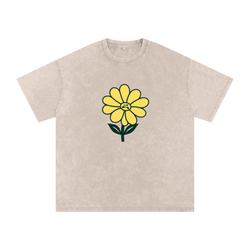 Daisy Vintage Washed Hand-Frayed T-Shirt – Von Mitch (Unisex)