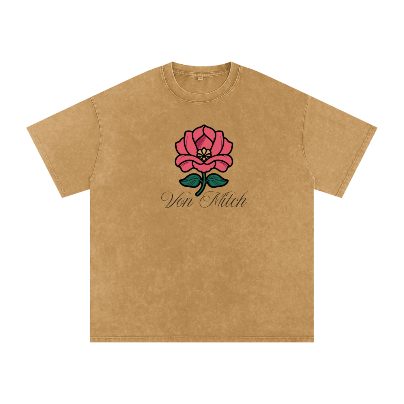 Future Rose Vintage Washed T-Shirt – Von Mitch (Unisex)