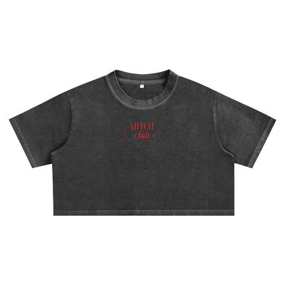 Mitch Club Snow Washed Crop Top – Von Mitch (Women’s)