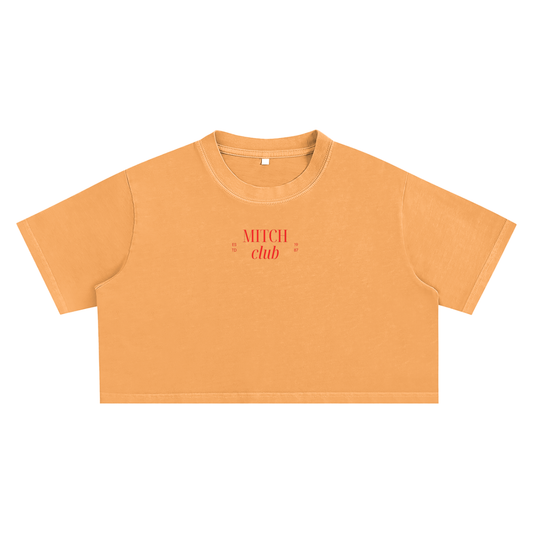 Mitch Club Snow Washed Crop Top – Von Mitch (Women’s)