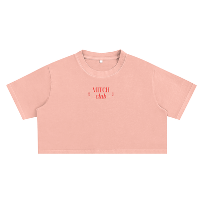 Mitch Club Snow Washed Crop Top – Von Mitch (Women’s)