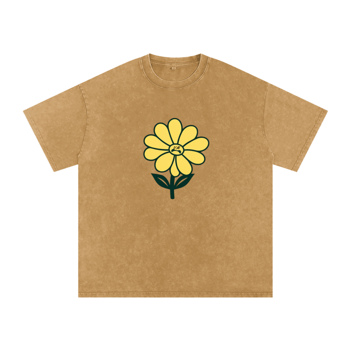 Daisy Vintage Washed Hand-Frayed T-Shirt – Von Mitch (Unisex)