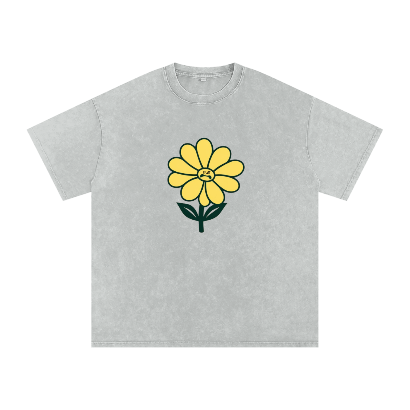 Daisy Vintage Washed Hand-Frayed T-Shirt – Von Mitch (Unisex)