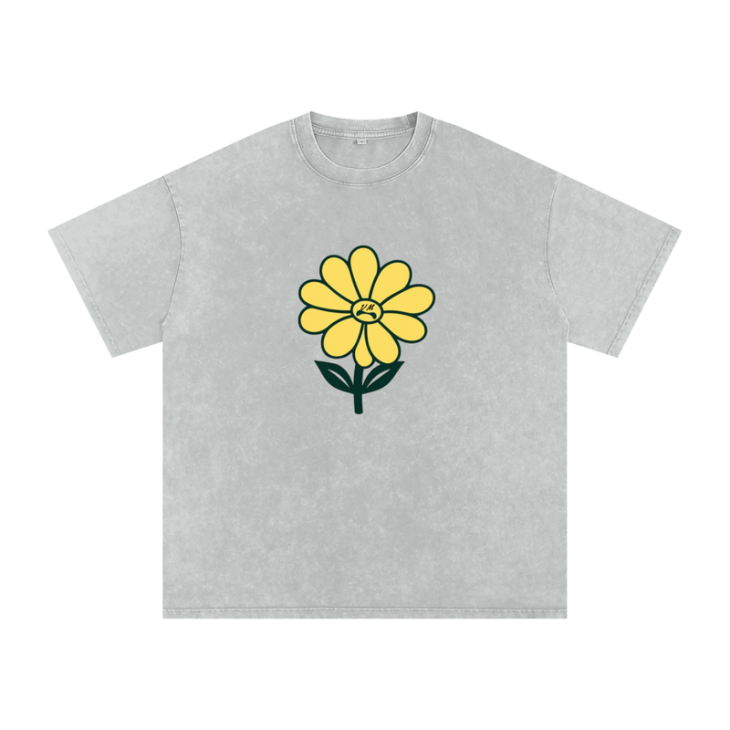 Daisy Vintage Washed Hand-Frayed T-Shirt – Von Mitch (Unisex)
