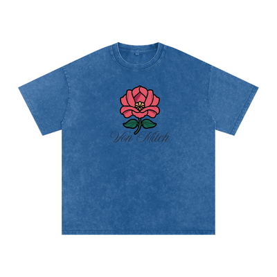 Future Rose Vintage Washed T-Shirt – Von Mitch (Unisex)