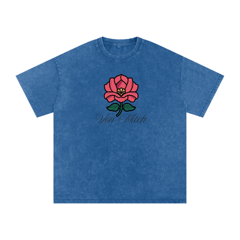 Future Rose Vintage Washed T-Shirt – Von Mitch (Unisex)