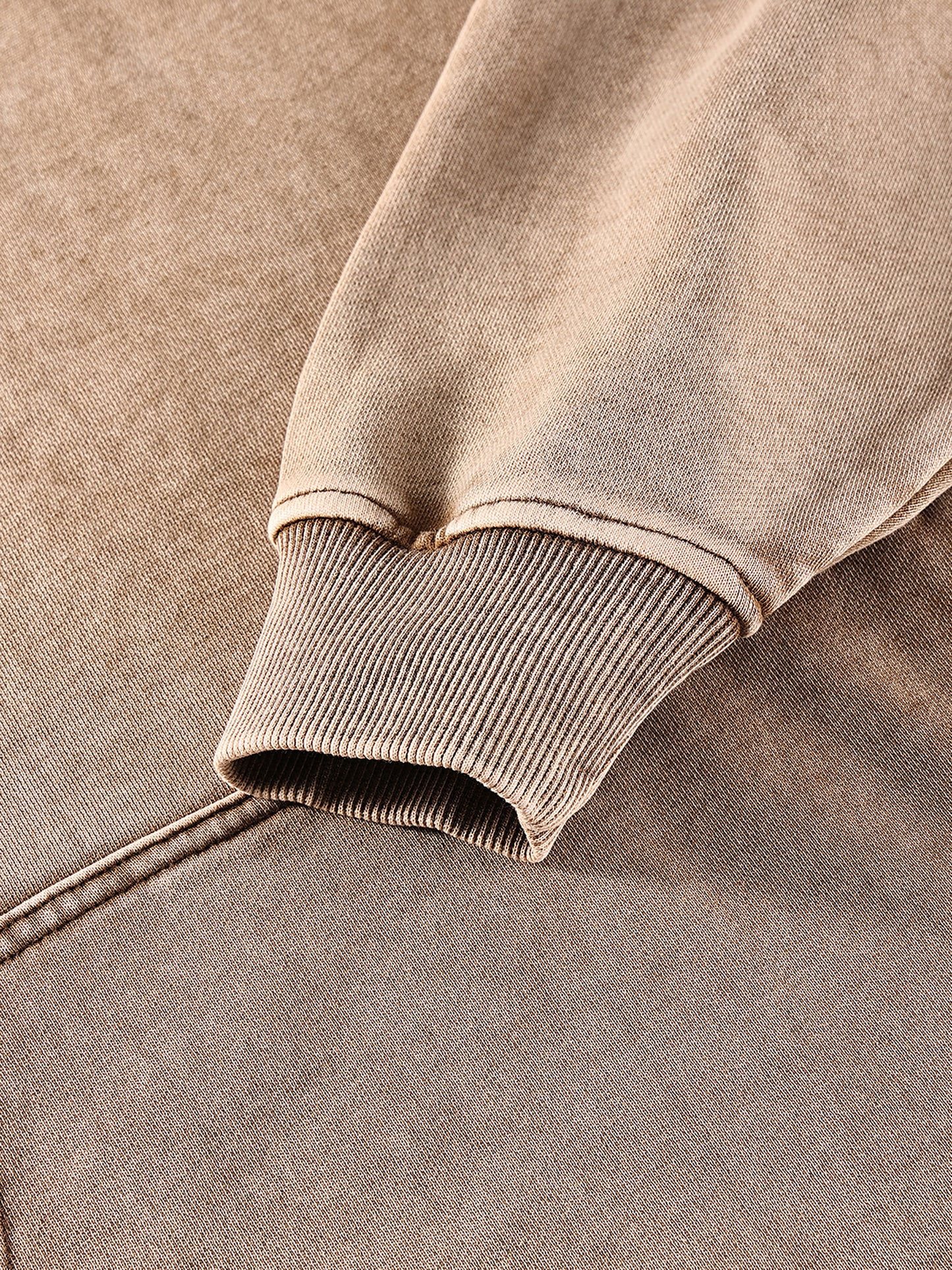 Washed Oversized Hooded Long Sleeve – Von Mitch (Unisex)