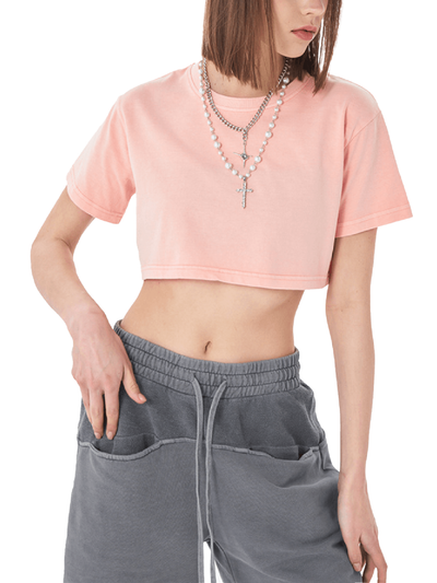 Mitch Club Snow Washed Crop Top – Von Mitch (Women’s)