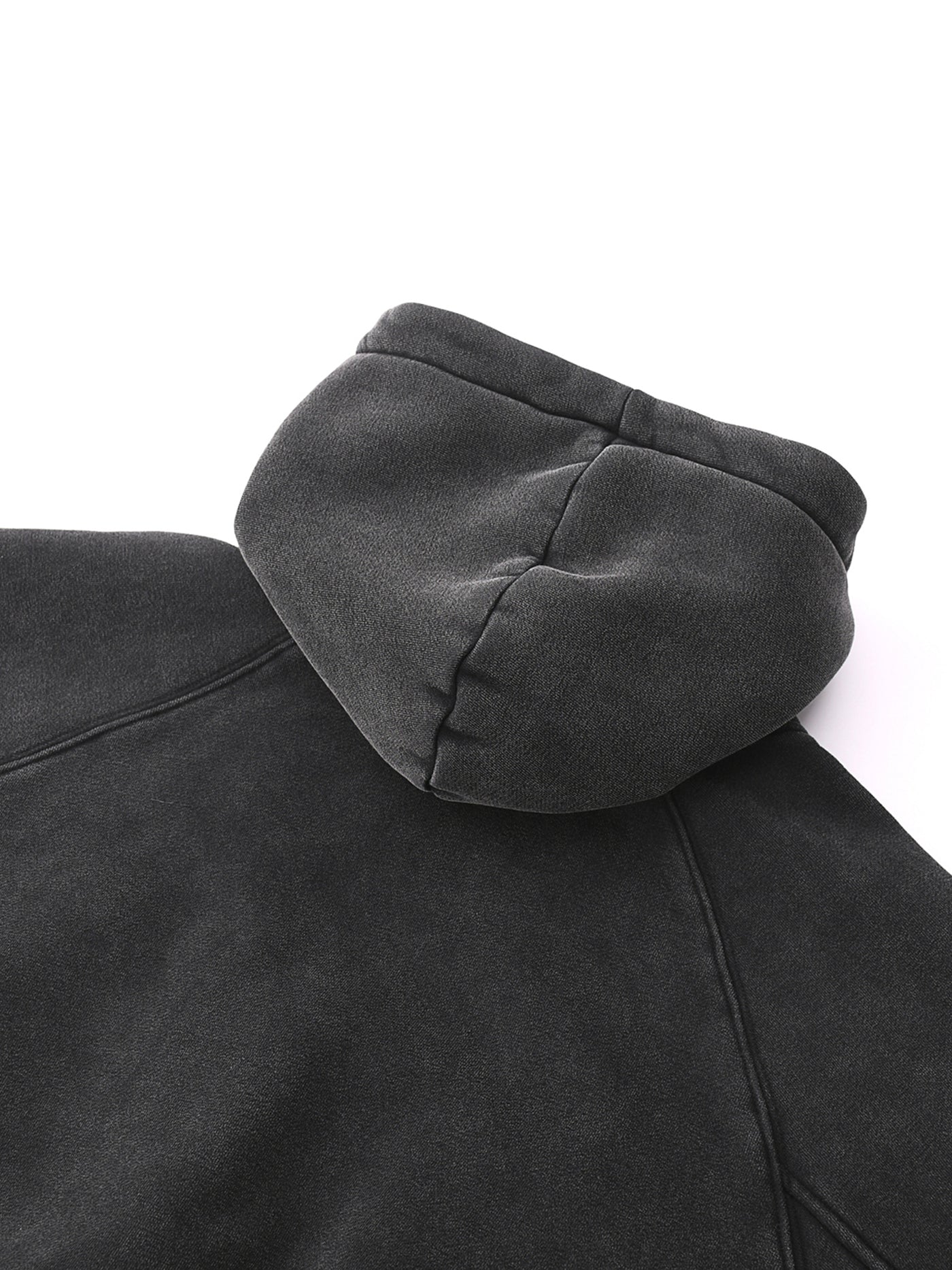 Snow Washed Cropped Hoodie