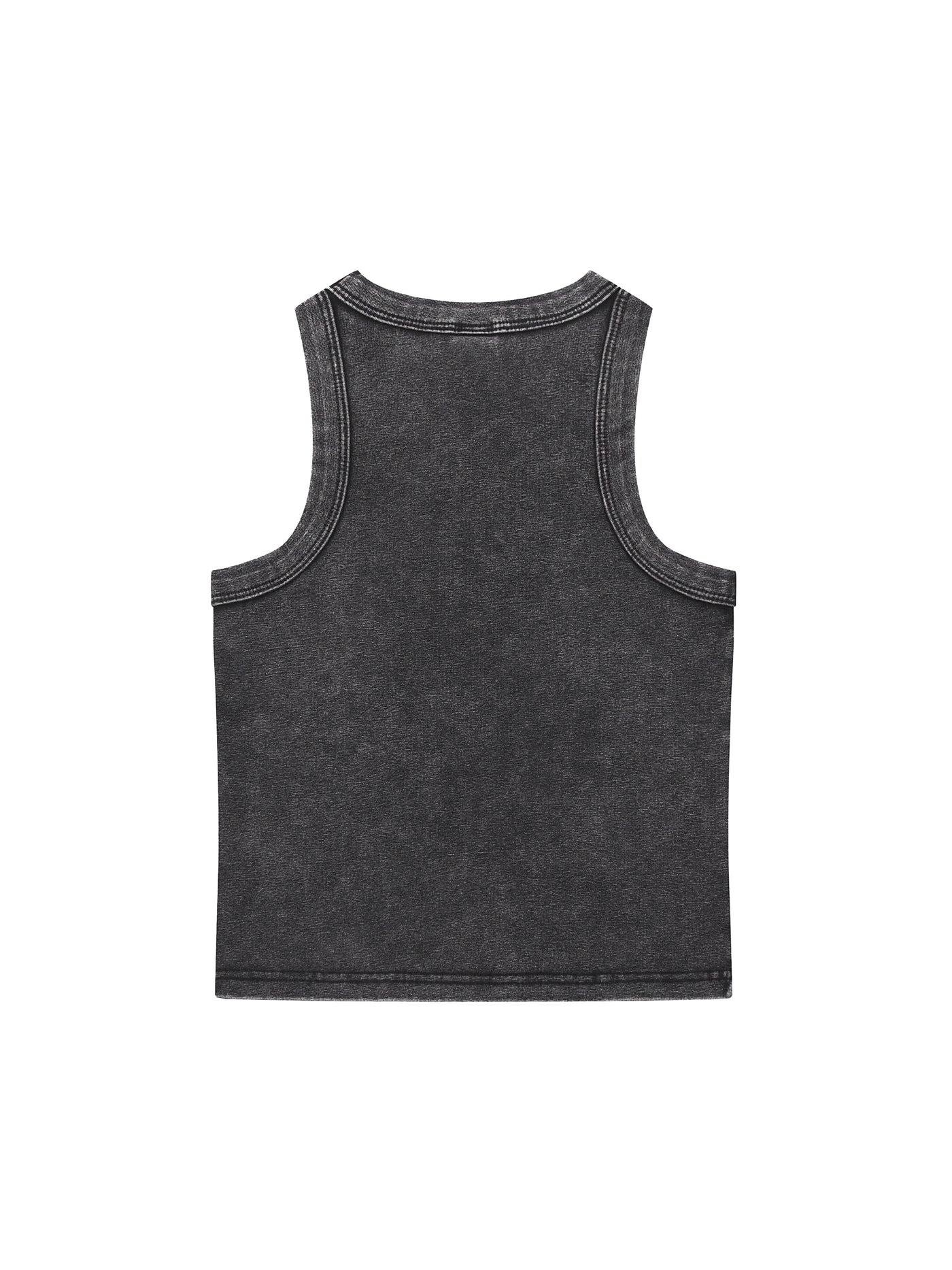 White Snow Washed Crop Tank – Von Mitch (Women’s)