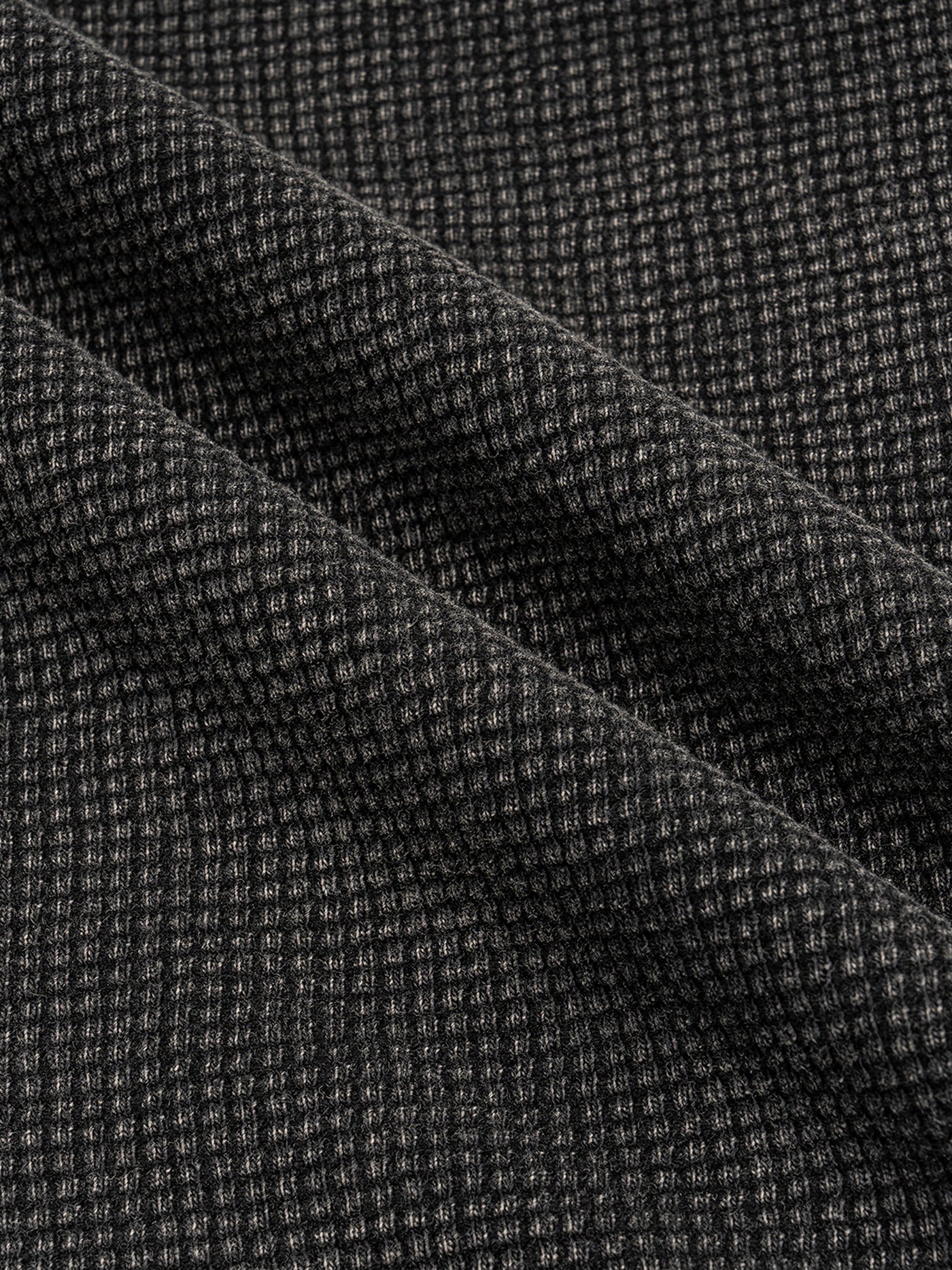 The Waffle-Texture Washed Boxy T-Shirt by Von Mitch (Unisex)