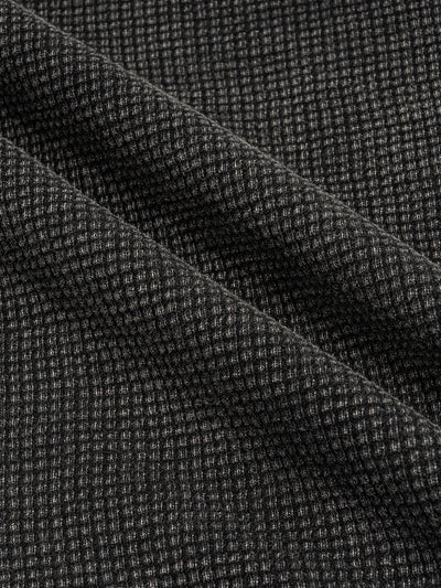 The Waffle-Texture Washed Boxy T-Shirt by Von Mitch (Unisex)