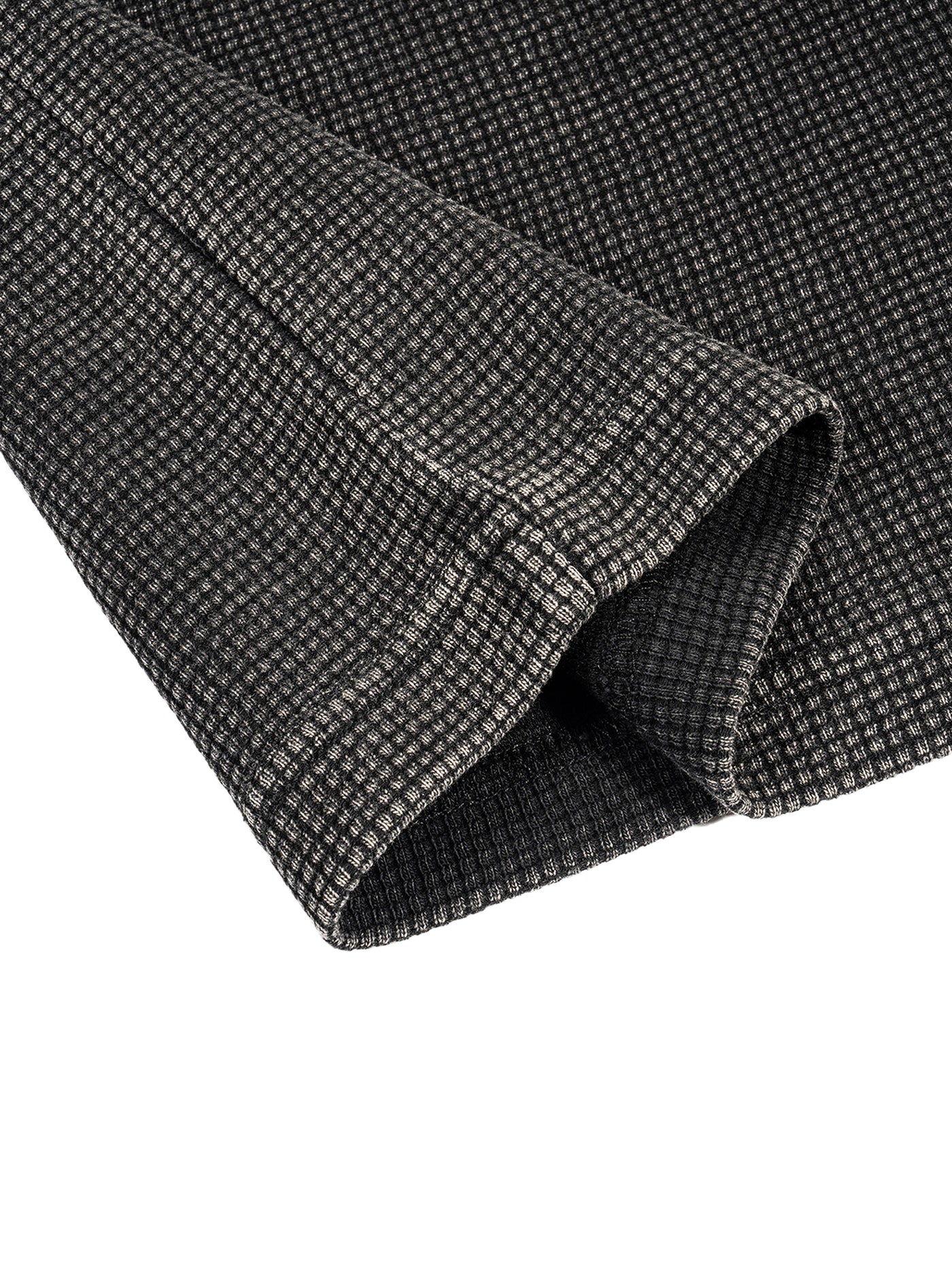 The Waffle-Texture Washed Boxy T-Shirt by Von Mitch (Unisex)