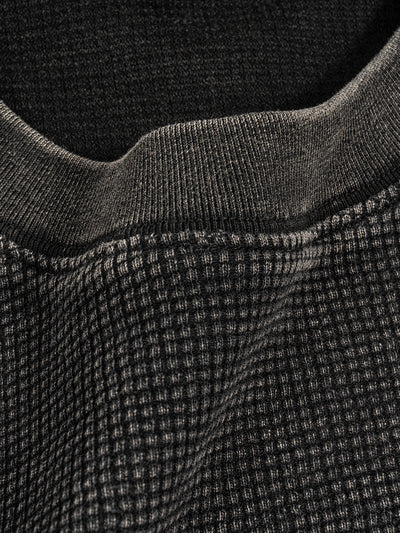 The Rose Waffle-Texture Washed Boxy T-Shirt by Von Mitch (Unisex)