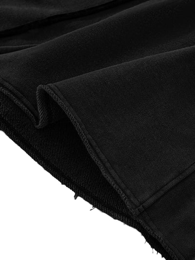 Snow Washed Raw Edge Drawstring Shorts - Von Mitch (Women's)